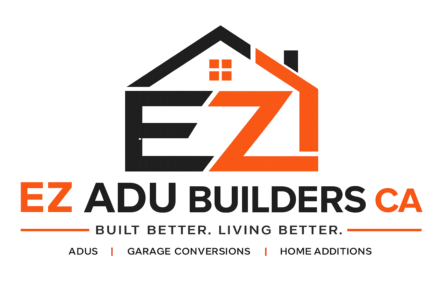 EZ ADU Builders CA logo